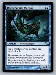 Magic The Gathering MTG - Deepchannel Mentor - The List Reprints - Picture 1 of 2