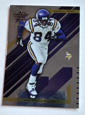 Randy Moss 2004 Leaf Rookies & Stars Longevity #53 Minnesota Vikings - Image 1 of 4
