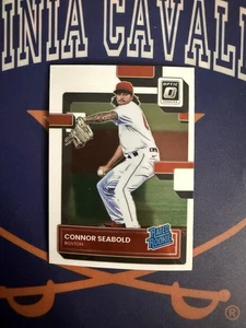 Tarjeta de novato Panini Donruss Optic Connor Seabold #59 2022 clasificación Medias Rojas de Boston radiocontrol - Imagen 1 de 4