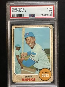 1968 Topps - Ernie Banks #355 - HOF - Picture 1 of 2
