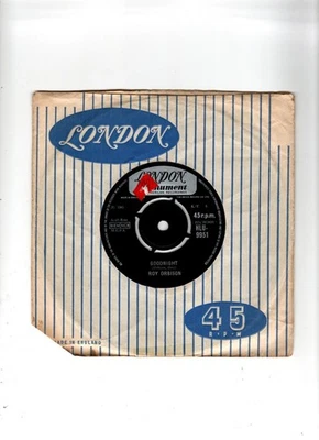 ROY ORBISON - GOODNIGHT / ONLY WITH YOU. UK 1965 ORIG 7" & CO/SLEEVE. VG+ - Image 1 of 2