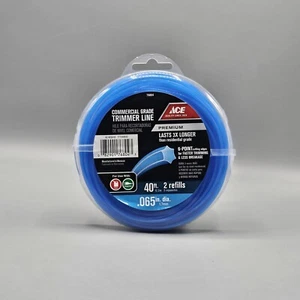 Commercial Grade Trimmer Line .065" Diameter 40' Spool #76804 6 Point Cut Edge - Picture 1 of 5