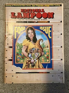 NATIONAL LAMPOON /Food Issue - June 74 (EX COND) - Picture 1 of 3