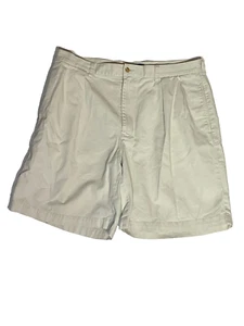 Polo Ralph Lauren Shorts Men’s 38 Cream White Chino Pants - Picture 1 of 8