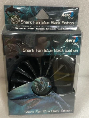 Aero Cool shark fan 12cm black edition (Qty.1) - Image 1 of 2