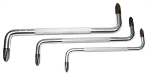 PB SWISS TOOLS 605 Winkel Winkelschraubendreher Schraubendreher Kreuz 3-tlg. NEU - Bild 1 von 3