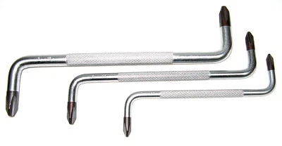 PB SWISS TOOLS 605 Winkel Winkelschraubendreher Schraubendreher Kreuz 3-tlg. NEU - Bild 1 von 3