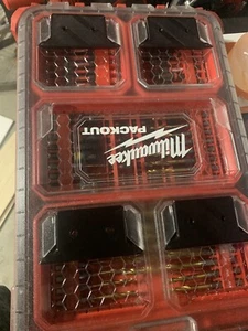Milwaukee Packout Organizer Feet Tool Box Cleats Attachments Set of 4 - Picture 1 of 5