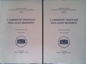 L'ambiente vegetale nell'Alto Medioevo. Atti, 30 marzo - 5 aprile 1989. 2 Tomi - Picture 1 of 1