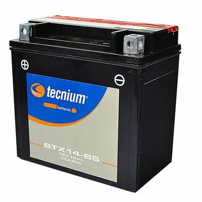 BATTERIA TECNIUM BTX14BS YTX14BS MOTO GUZZI NEVADA CLASSIC AQUILA NERA 750 MOTO