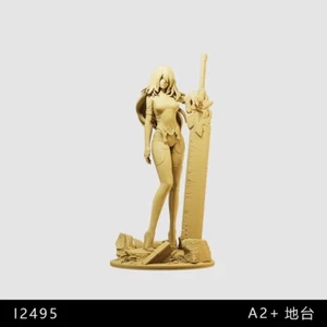 1/35 1/43 1/64 Women's Miniature Scene Props Character Stereoscopic Model in Bat - Picture 1 of 3