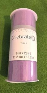 CELEBRATE IT TÜLL - HELLLILA - 6 ZOLL X 20 YARD - Bild 1 von 2