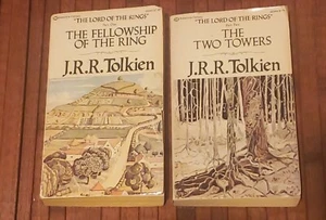 The Lord Of The Rings Part 1 & 2 "The Two Towers" & "Fellowship Of The Rings" PB - Picture 1 of 17