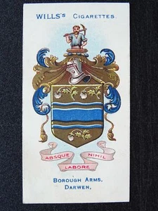 No.157 DARWEN Borough Arms 4th Series (151-200) by W.D.& H.O.Wills 1905 - Picture 1 of 1