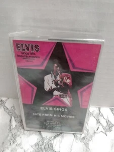 ELVIS (PRESLEY) SINGS HITS FROM HIS MOVIES CASSETTE TAPE, 1985, BRAND NEW SEALED - Picture 1 of 2