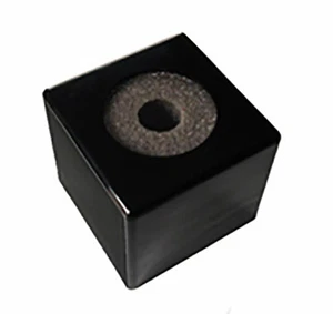 Black Microphone Flag Square Mic Cube -  NEW - Picture 1 of 1