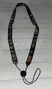 Disney Parks World Lanyard Fantasmic Reversible Characters Water Bottle Holder - Picture 1 of 7