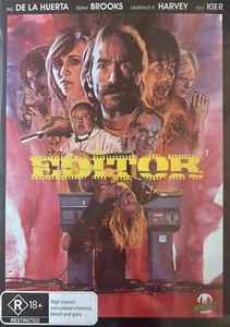 DVD NEW: The Editor - 2014 Black Comedy Horror, homage to and parody of giallo - Imagen 1 de 3