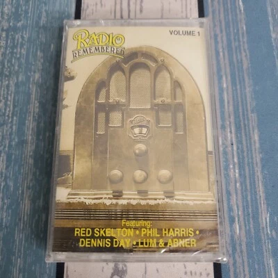 Radio Remembered Volume 1 Cassette Tape 1992 Red Skeleton Amos & Andy NEW SEALED - Image 1 of 4