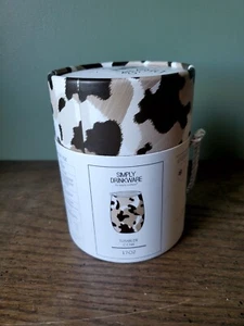 Simply Drinkware by Simply Southern Tumbler Cup Cow Pattern 17 oz New - Picture 1 of 9