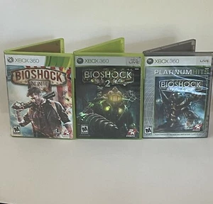 BioShock BioShock 2 BioShock Infinite BUNDLE CIB mit Handbuch (Microsoft Xbox 360) - Bild 1 von 17