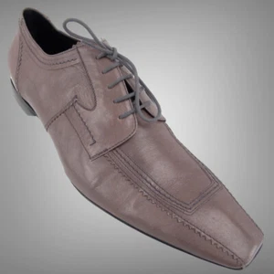 CLEARANCE CESARE PACIOTTI LUXURIOUS GOAT SKIN OXFORDS 8.5 SHOES - Picture 1 of 1