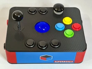 Controlador de Juego Arcade Retro USB con Joystick Spinner Azul LED Trackball 4-¡Navidad!! - Imagen 1 de 4