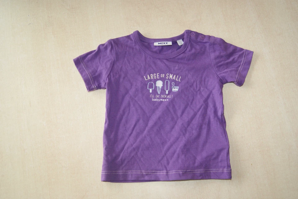Tee shirt violet neuf 3-6 mois marque Mexx            (md) Foto 1 de 1