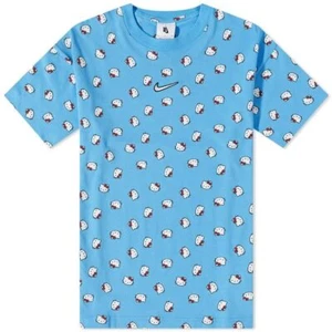 Nike x Hello Kitty T-Shirt University Blue Small (Unisex) NEW W TAG - Picture 1 of 4