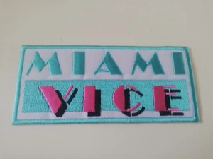 Miami Vice Badge Patch Sticker Foto Don Johnson - Bild 1 von 5