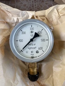 Pressure gauge MP 3U/0-600 kg/cm2 /60 MPa D100 M20*1.5 ct 1.5 RH - Bild 1 von 6
