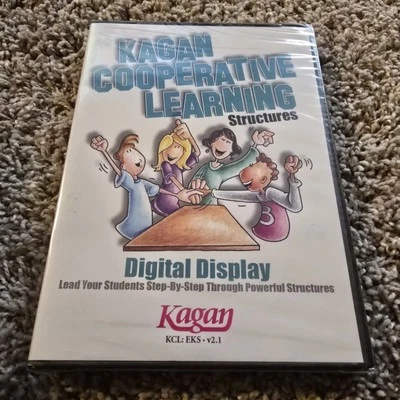 Kagan Cooperative Learning Structures Digital Display (CD-ROM) New Sealed - Image 1 of 4