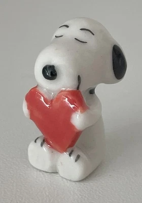 Snoopy, Porzellan, Miniatur, Auswahl von verschiedenen Peanuts-Snoopy-Figuren - Bild 1 von 4