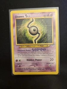 Unown [S] Common Neo Destiny 087/105 HP - Picture 1 of 2