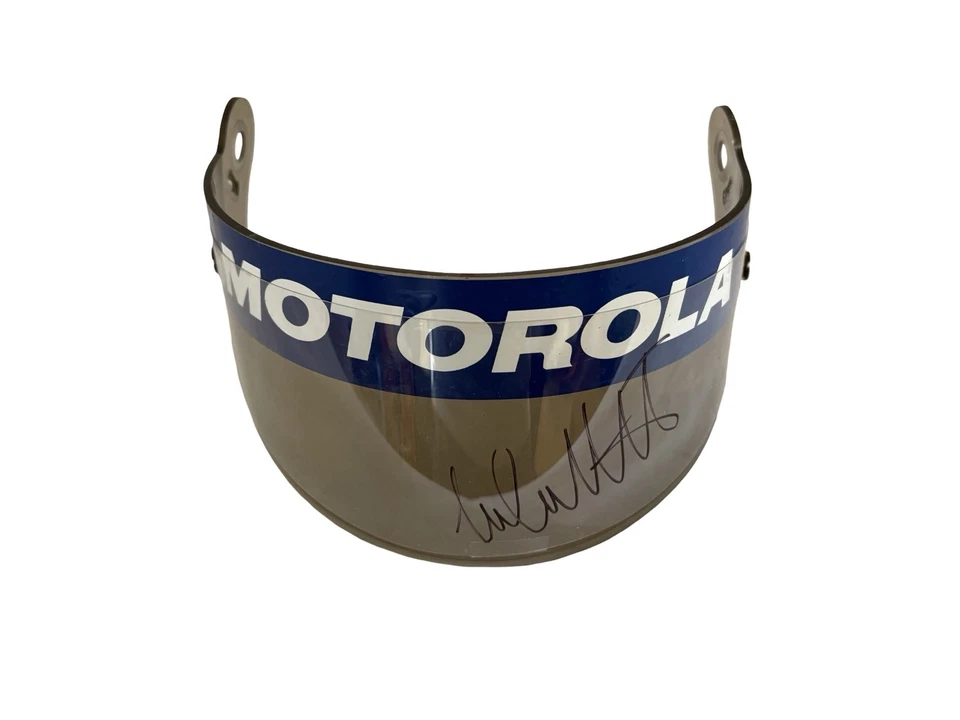Michael Andretti Motorola  Indycar CART Indy 500 Signed Bell Visor W/COA - Image 1 of 1