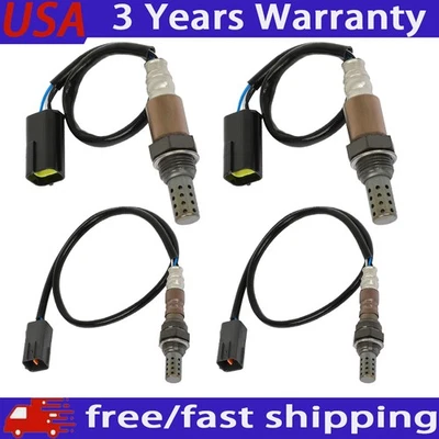 4pcs Oxygen Sensor Up+Downstream For 2002 2003 2004 2005 2006 Mazda MPV 3.0L V6 - Image 1 of 4