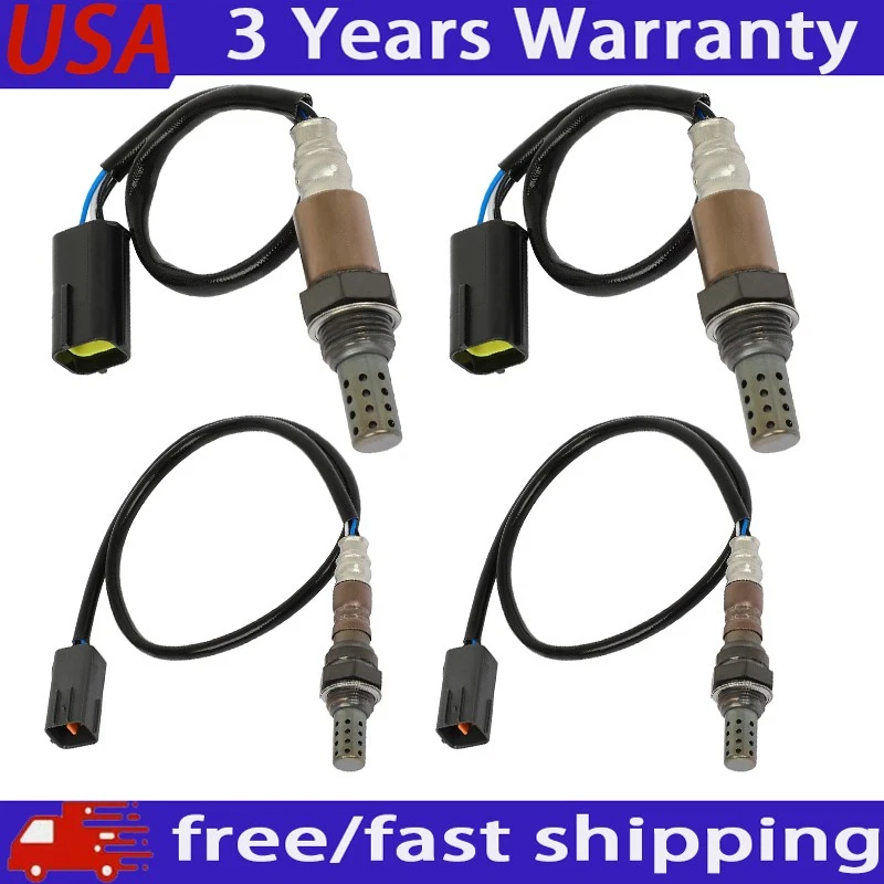 4 peças sensor de oxigênio up+downstream para 2002 2003 2004 2005 2006 Mazda MPV 3.0L V6 - Imagem 1 de 4
