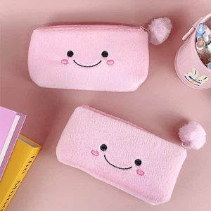 Large Capacity Student Pencil Case Smile Stationery Pencil Bags - Picture 1 of 4