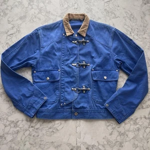 Chaqueta de Algodón Polo Ralph Lauren Bombero Talla S Azul Clásica Años 90 Buen Estado - Imagen 1 de 13