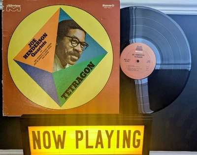 Joe Henderson Tetragon 1972 Vinyl LP Milestone MSP 9017 PROCLEANED TESTED NM/VG - Image 1 of 4