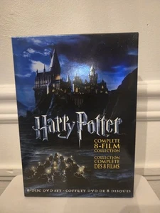 Harry Potter: 8 Film DVD Collection 2011 8-Disc Set Very Clean Discs Case Damage - Picture 1 of 5