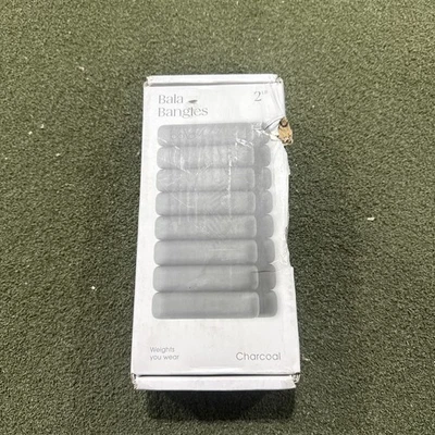 Brazaletes pesas de muñeca y tobillo para mujeres y hombres (carbón) 2 libras cada peso Foto 1 de 4