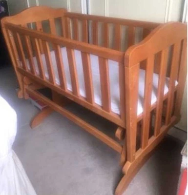 Swinging Baby Crib  - Image 1 of 2