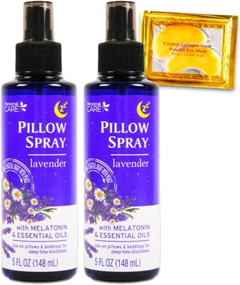 Lavender Pillow Spray for Aromatherapy- Bundle with 2 Lavender Spray Bottles wit - Image 1 of 3