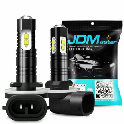 2x Bombillas antiniebla LED 50W 881 6000K blancas 3200LM para Kia SPECTRA 5 2005-2009 Foto 1 de 4