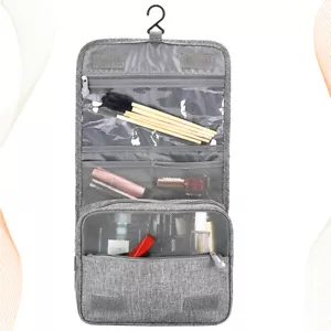 Multifunctional Portable Large Capacity Hanging Wash Bag Foldable Toiletry Bag - Picture 1 of 11