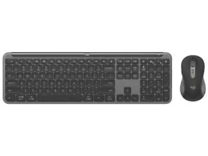 Logitech MK950 Wireless Signature Slim Mouse And Keyboard Combo - Graphite 920-0 - Picture 1 of 8