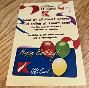 Vintage 2000's KMART Gift Card (NO VALUE) Collectible #2 - Picture 1 of 3