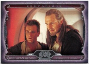 2015 Star Wars Masterwork "COMPANIONS" #C-6...OBI-WAN KENOBI & QUI-GON JINN