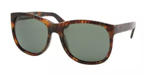 Ralph Lauren Purple Label Brown Havana Oversized Sunglasses 60mm 8072W New $250 - Picture 1 of 2